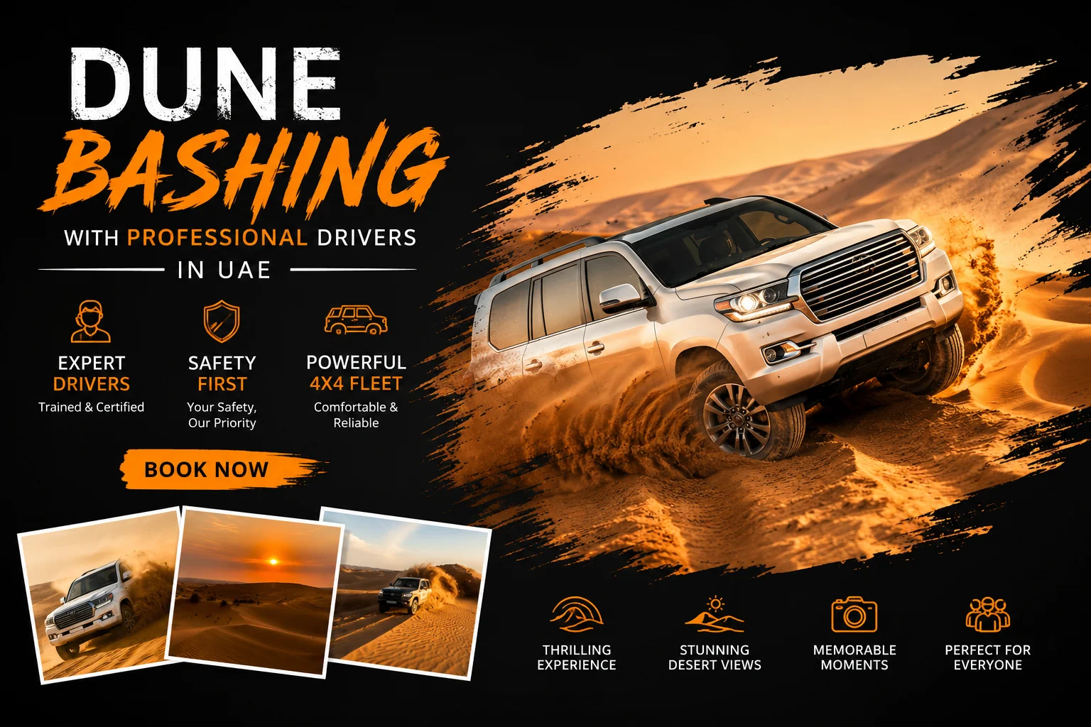 Read more about the article Dune Bashing UAE with Professional Drivers | 2026