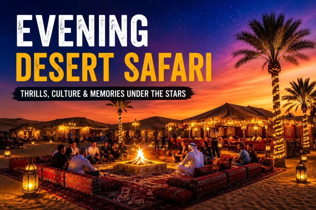 Evening Dune Bashing Dubai