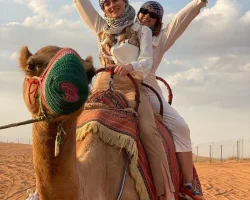 dune bashing dubai with camel ride dubai