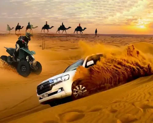 Dune Bashing with Quad Bike​