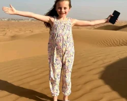 Desert with kids